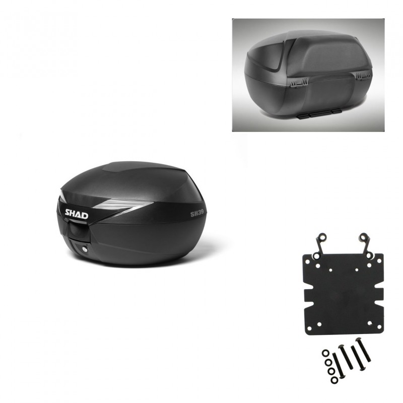 SHAD Trunk SH39 + mounting bracket backrest KIT-436957
