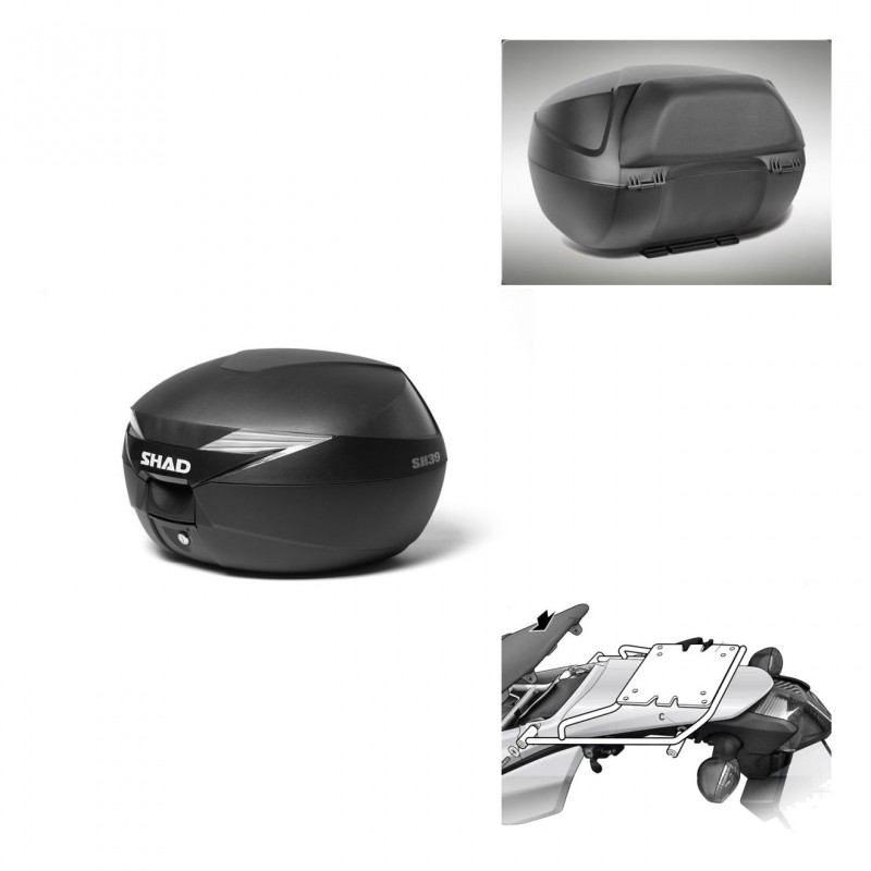 SHAD Baul SH39 + soporte montaje respaldo KIT-436965