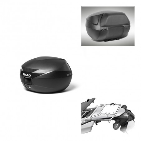 SHAD Trunk SH39 + mounting bracket backrest KIT-436965