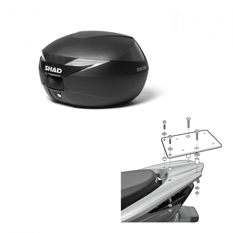 SHAD SH39 trunk + mounting bracket KIT-436970