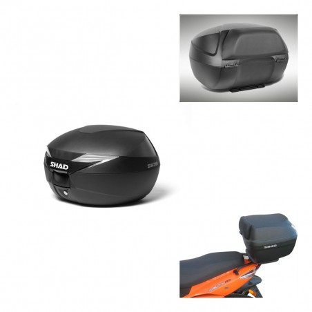 SHAD Trunk SH39 + mounting bracket backrest KIT-436977