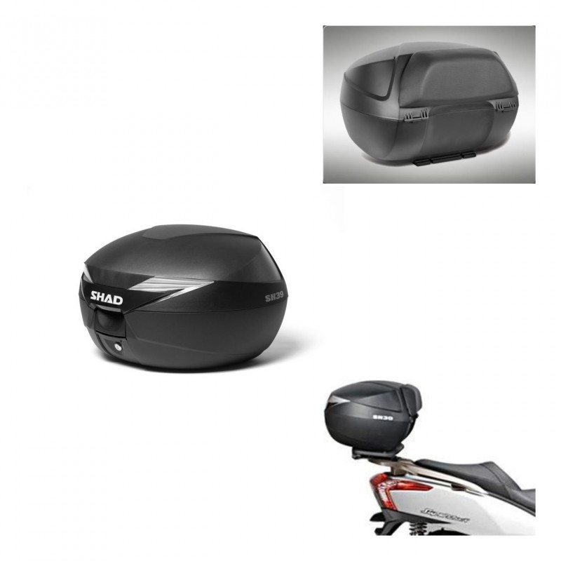 SHAD Baul SH39 + soporte montaje respaldo KIT-436985