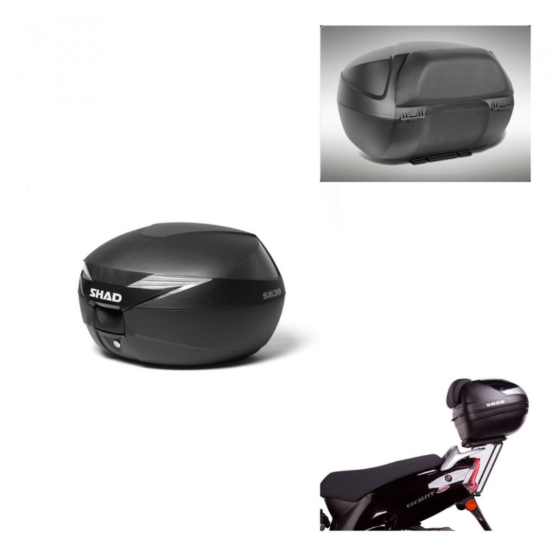 SHAD Baul SH39 + soporte montaje respaldo KIT-436989