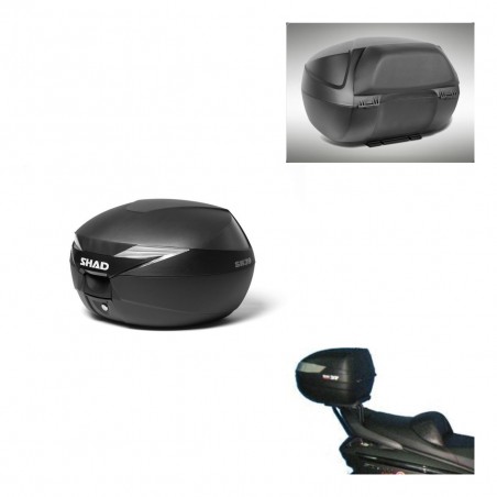 SHAD Trunk SH39 + mounting bracket backrest KIT-437003