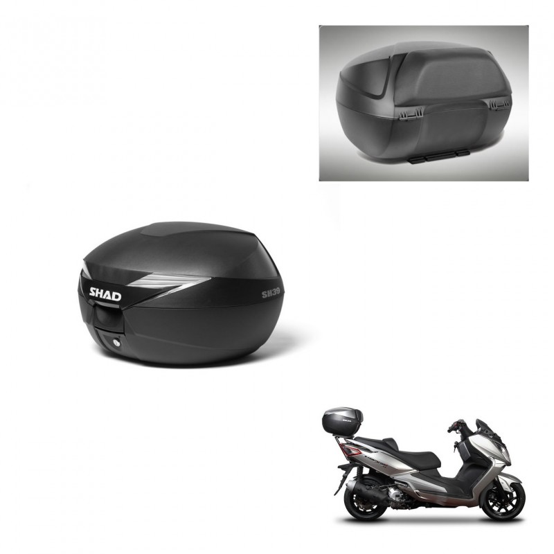 SHAD Trunk SH39 + mounting bracket backrest KIT-437005