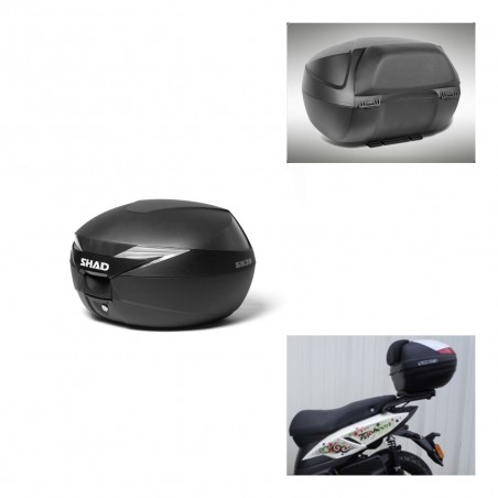 SHAD Baul SH39 + soporte montaje respaldo KIT-437023