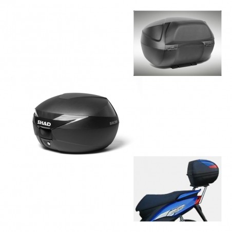 SHAD Baul SH39 + soporte montaje respaldo KIT-437041