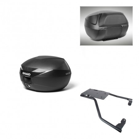SHAD Baul SH39 + soporte montaje respaldo KIT-437067