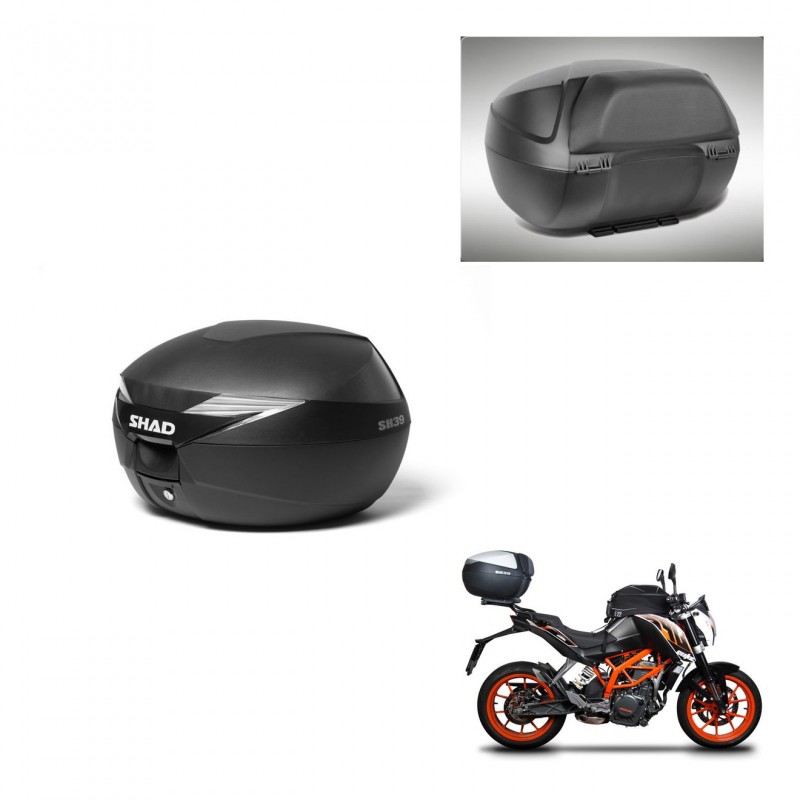 SHAD Trunk SH39 + mounting bracket backrest KIT-437069