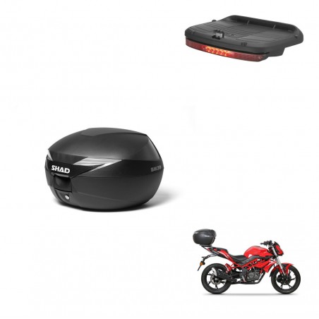 SHAD Baul SH39 + soporte montaje luz de freno KIT-437081