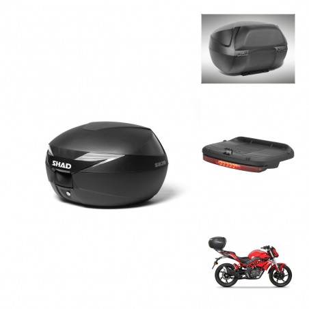 SHAD Baul SH39 + soporte montaje accesorios KIT-437083