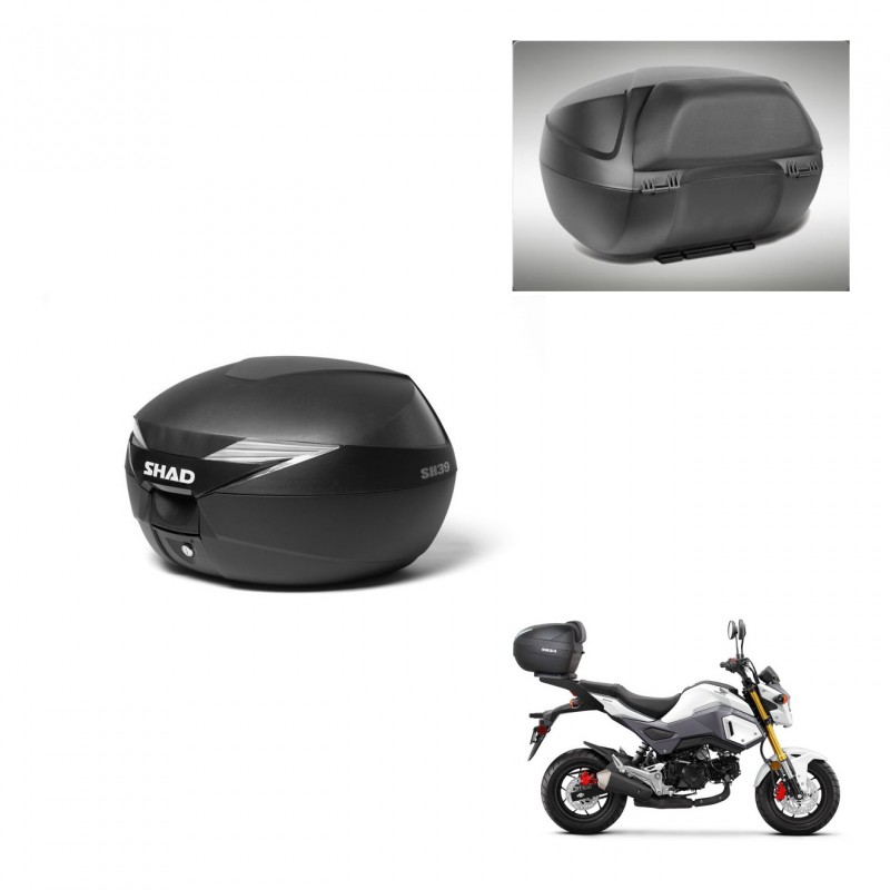 SHAD Trunk SH39 + mounting bracket backrest KIT-437086