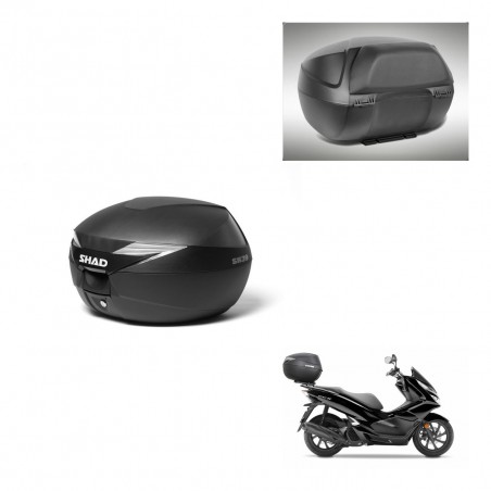 SHAD Baul SH39 + soporte montaje respaldo KIT-437146