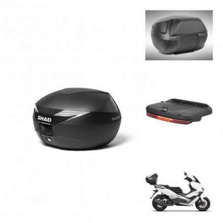 SHAD Baul SH39 + soporte montaje accesorios KIT-437155