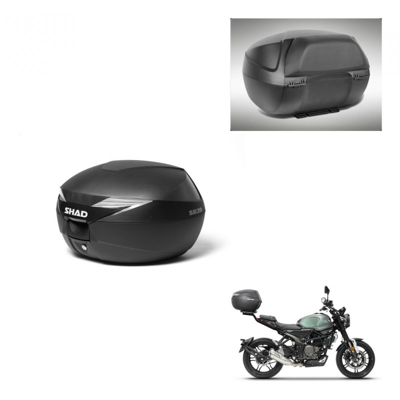 SHAD Trunk SH39 + mounting bracket backrest KIT-437162