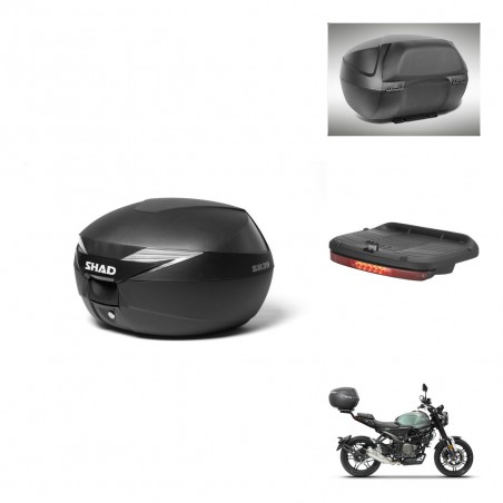 SHAD Baul SH39 + soporte montaje accesorios KIT-437163