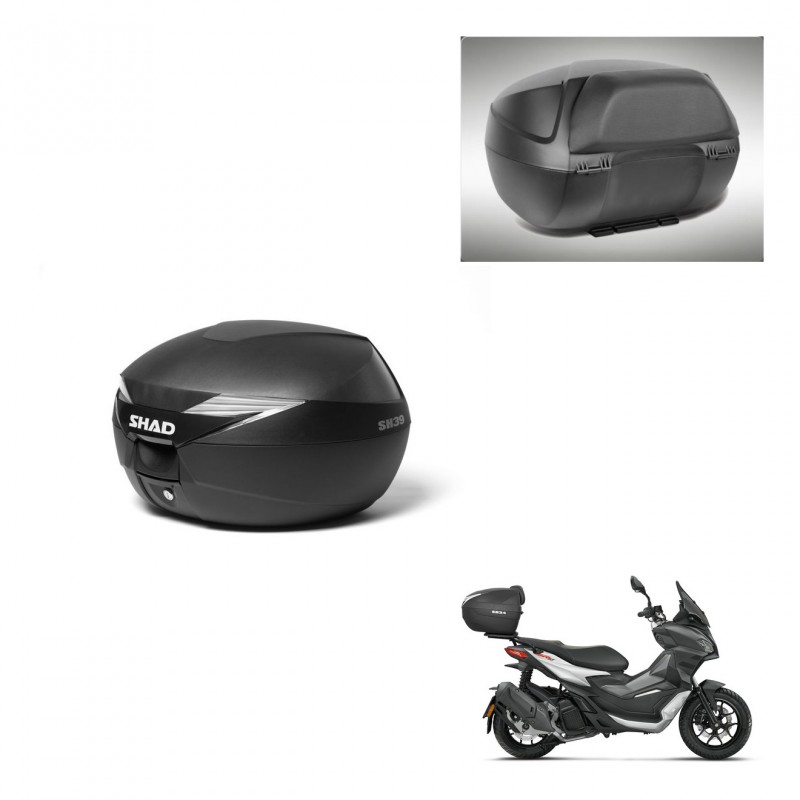 SHAD Trunk SH39 + mounting bracket backrest KIT-437182