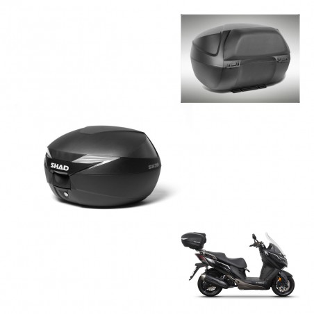 SHAD Trunk SH39 + mounting bracket backrest KIT-437190