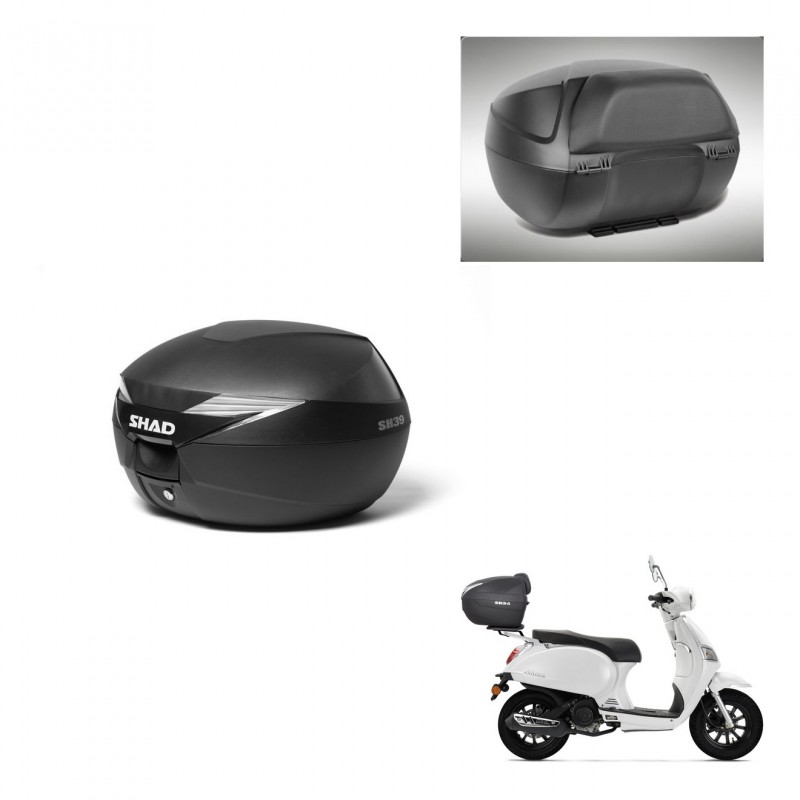 SHAD Baul SH39 + soporte montaje respaldo KIT-437194