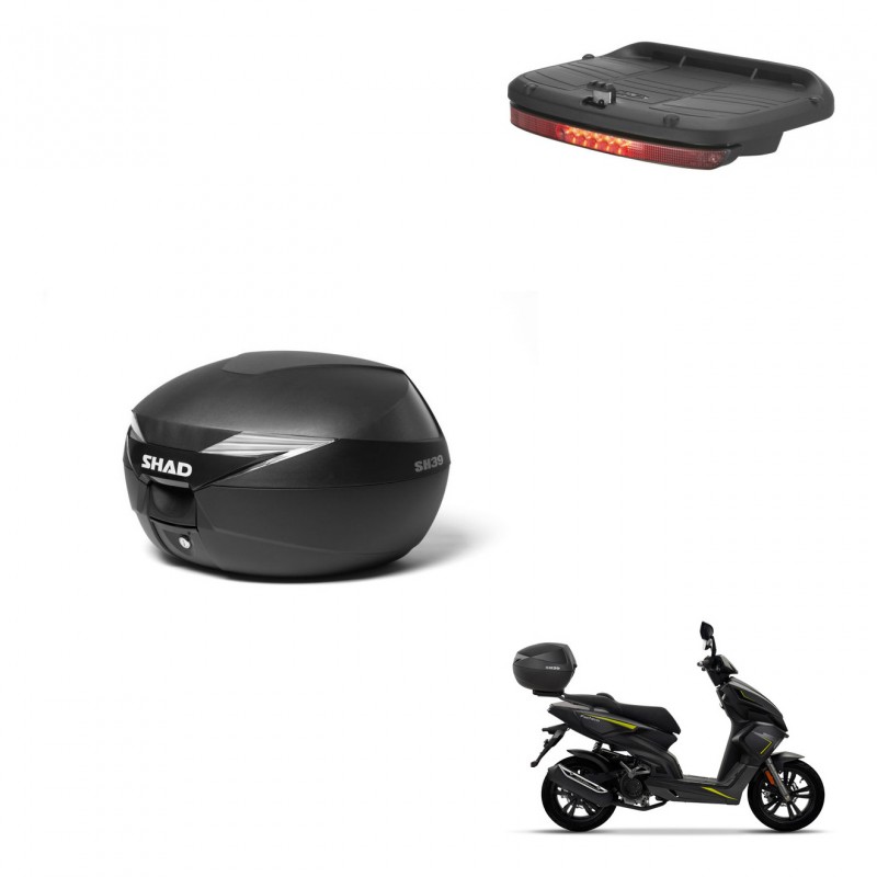 SHAD Baul SH39 + soporte montaje luz de freno KIT-437201