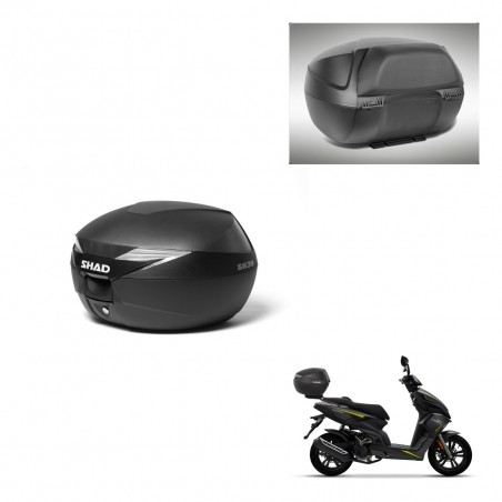 SHAD Baul SH39 + soporte montaje respaldo KIT-437202