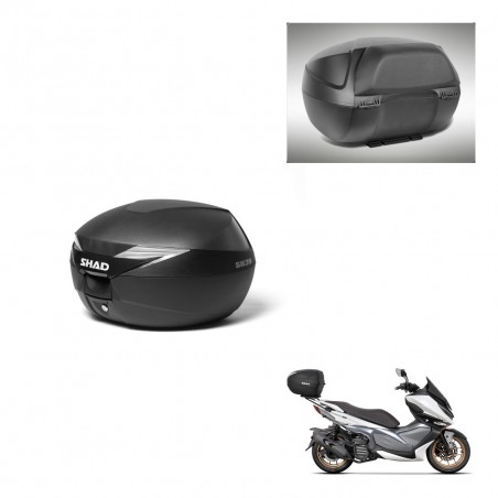 SHAD Baul SH39 + soporte montaje respaldo KIT-437210