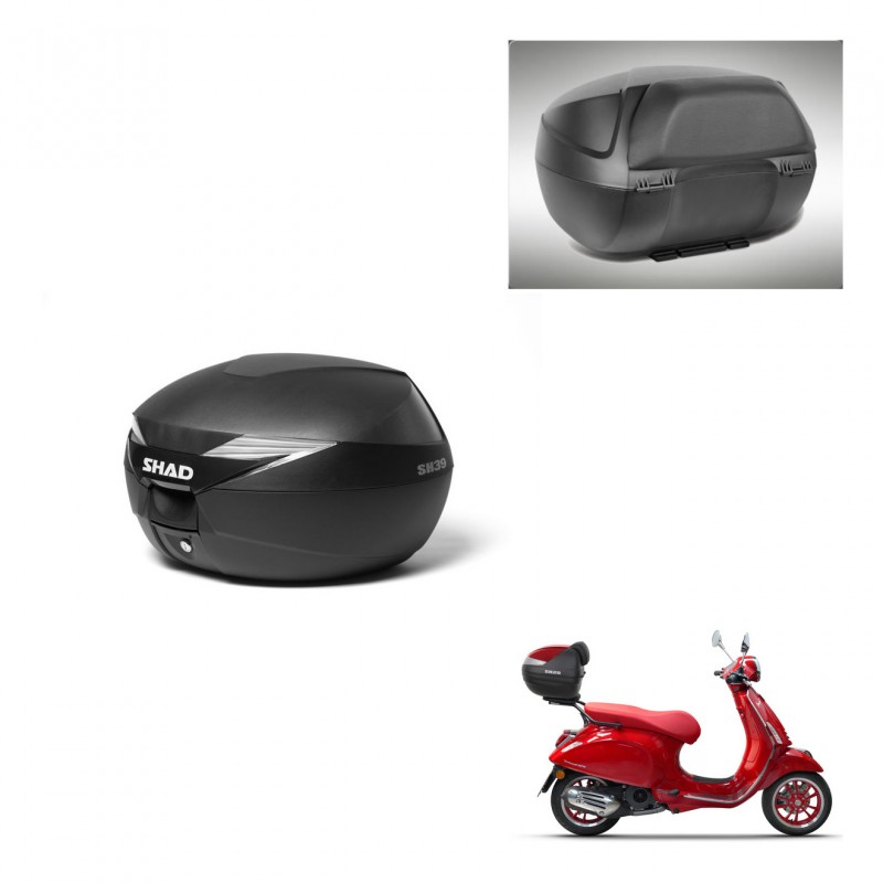 SHAD Trunk SH39 + mounting bracket backrest KIT-437214