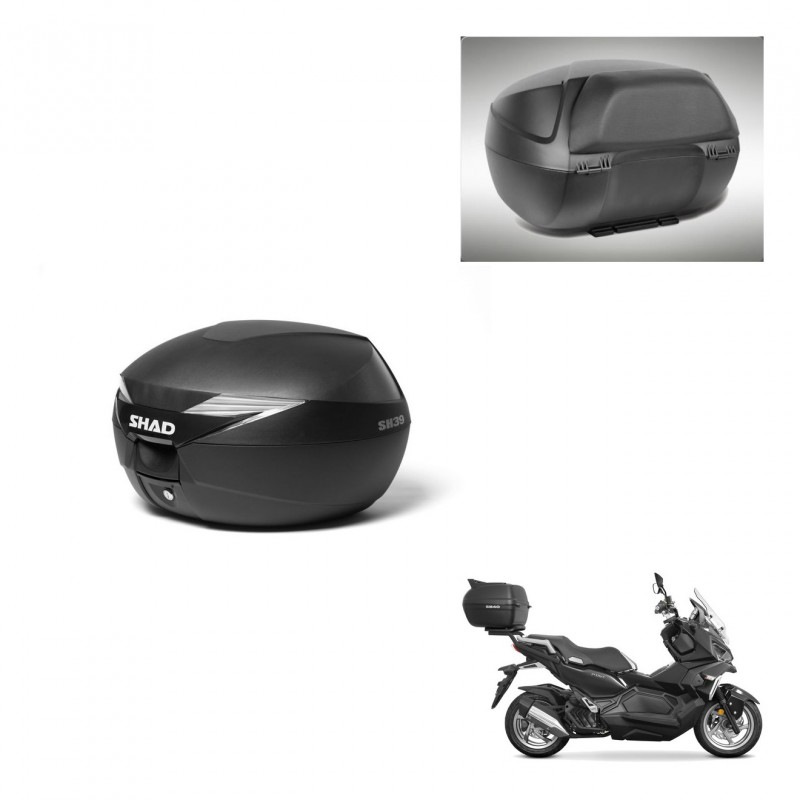 SHAD Trunk SH39 + mounting bracket backrest KIT-437234