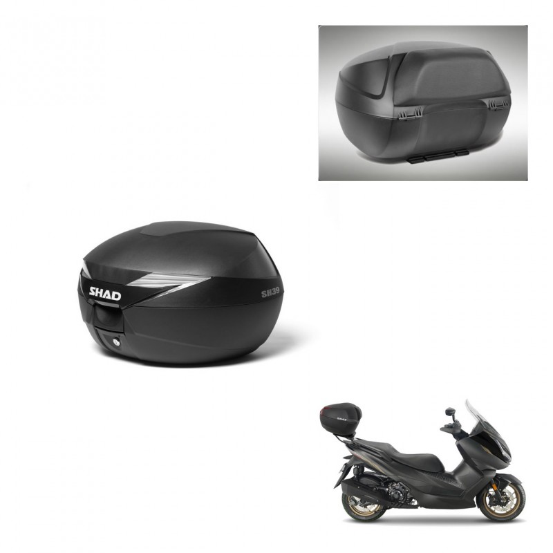 SHAD Trunk SH39 + mounting bracket backrest KIT-437270