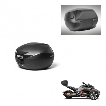 SHAD Baul SH39 + soporte montaje respaldo KIT-437356