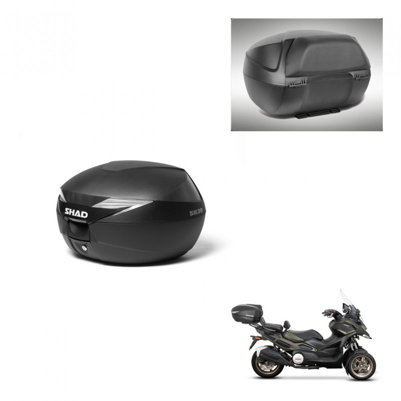 SHAD Trunk SH39 + mounting bracket backrest KIT-437360
