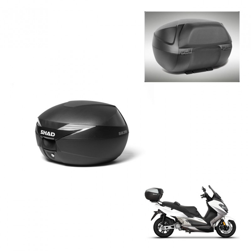 SHAD Trunk SH39 + mounting bracket backrest KIT-437392