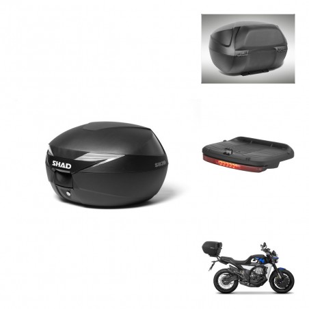 SHAD Baul SH39 + soporte montaje accesorios KIT-437441