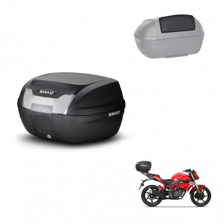 SHAD Baul SH40 + soporte montaje respaldo KIT-437488