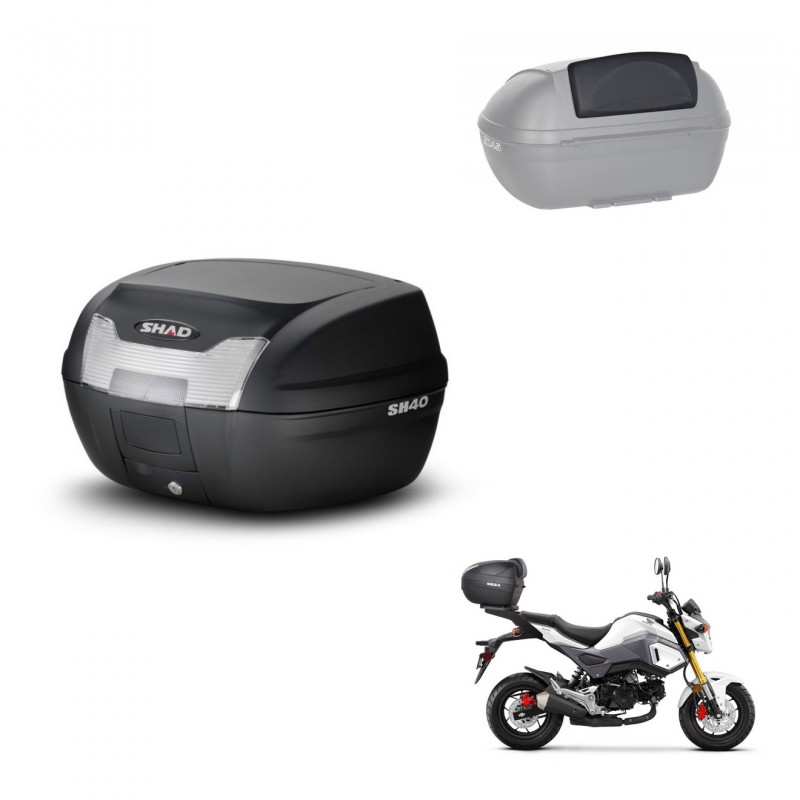 SHAD Baul SH40 + soporte montaje respaldo KIT-437492