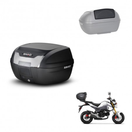 SHAD SH40 trunk + mounting bracket backrest KIT-437492