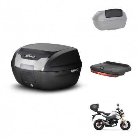 SHAD Baul SH40 + soporte montaje accesorios KIT-437493