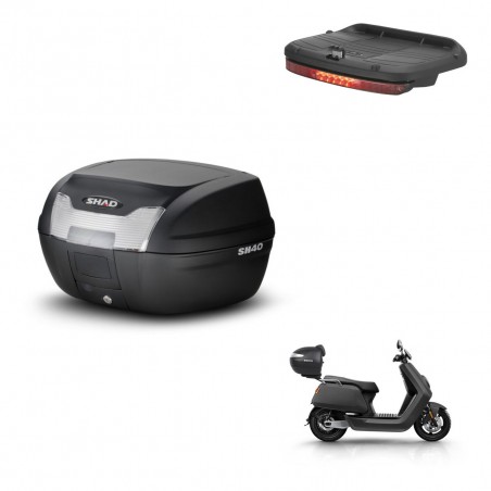 SHAD SH40 trunk + mounting bracket brake light KIT-437503