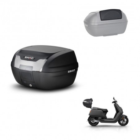 SHAD SH40 trunk + mounting bracket backrest KIT-437504