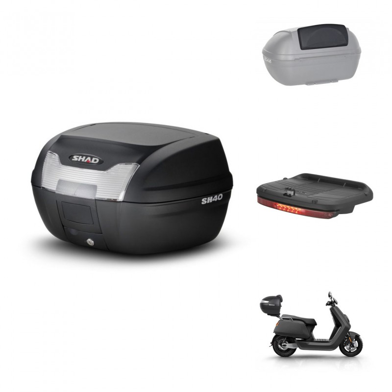 SHAD Baul SH40 + soporte montaje accesorios KIT-437505