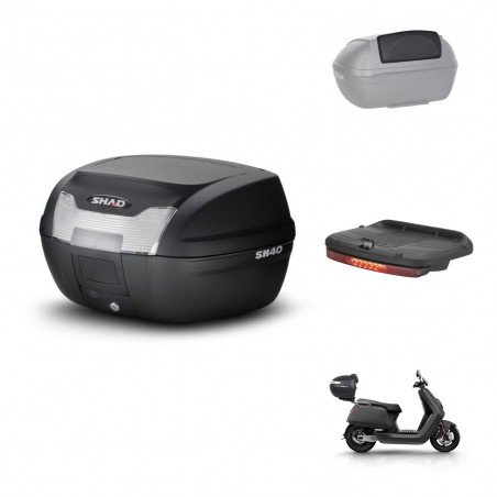 SHAD SH40 trunk + mounting bracket accessories KIT-437505