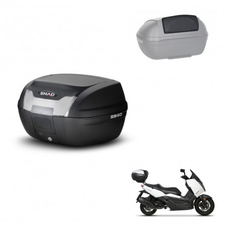 SHAD Baul SH40 + soporte montaje respaldo KIT-437508