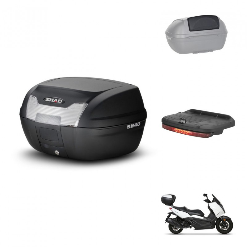 SHAD Baul SH40 + soporte montaje accesorios KIT-437509