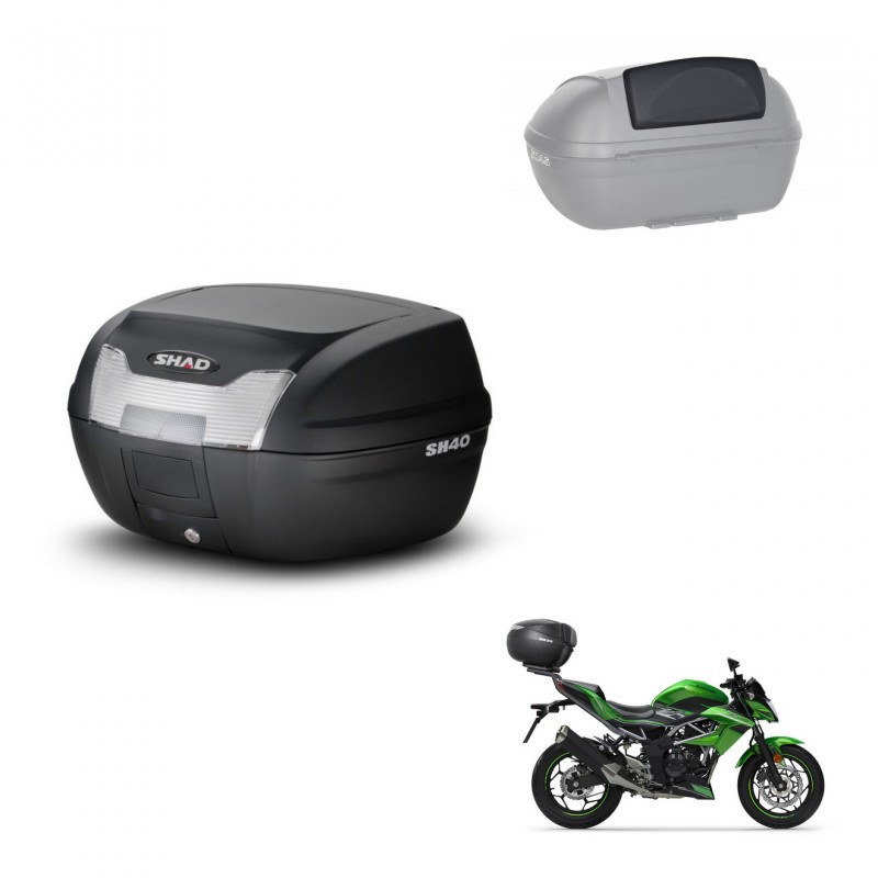 SHAD Baul SH40 + soporte montaje respaldo KIT-437520