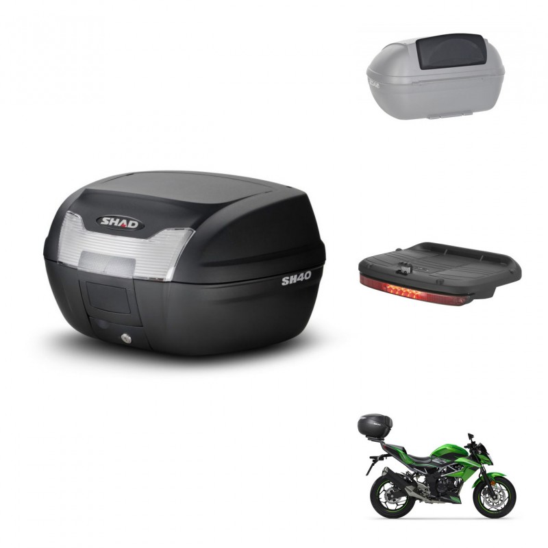 SHAD Baul SH40 + soporte montaje accesorios KIT-437521