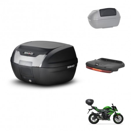 SHAD Baul SH40 + soporte montaje accesorios KIT-437521