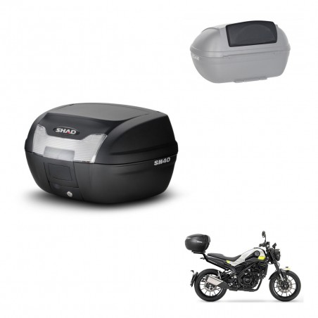 SHAD Baul SH40 + soporte montaje respaldo KIT-437524