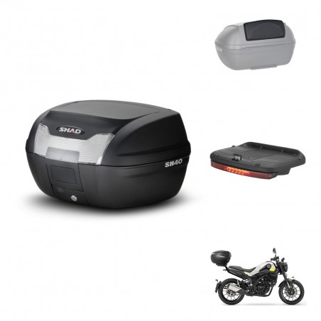 SHAD Baul SH40 + soporte montaje accesorios KIT-437525