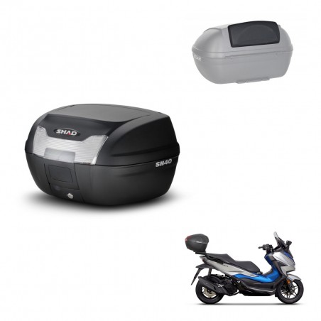 SHAD Baul SH40 + soporte montaje respaldo KIT-437548