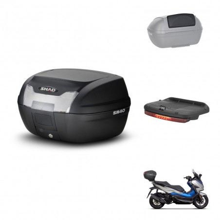 SHAD SH40 trunk + mounting bracket accessories KIT-437549